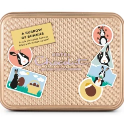 Caramel Chocolate|Chocolate Without Alcohol<Hotel Chocolat Burrow of Bunnies Chocolate Gift Tin
