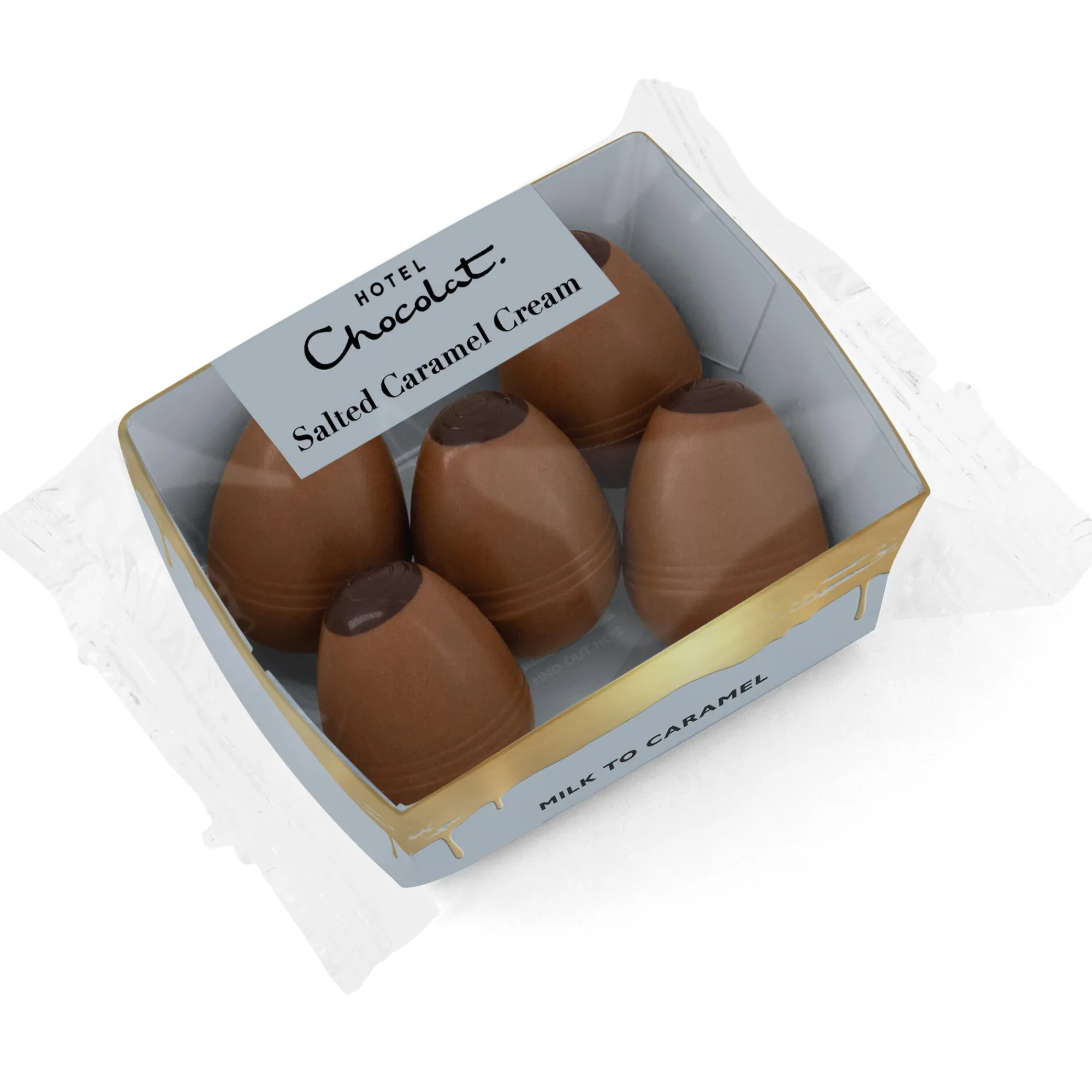 Caramel Chocolate|Salted Caramel Chocolate<Hotel Chocolat Chocolate Eggs – Salted Caramel Cream