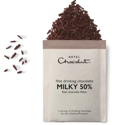Dark Hot Chocolate|Vegan Hot Chocolate<Hotel Chocolat Dark 100% Hot Chocolate Sachets