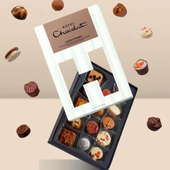 Vegetarian Chocolates|Letterbox Gifts<Hotel Chocolat Everything H-box with You Did It Sleeve