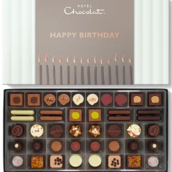Vegetarian Chocolates|Chocolate Boxes<Hotel Chocolat Everything Luxe with Happy Birthday Sleeve