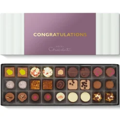 Vegetarian Chocolates|Chocolate Without Alcohol<Hotel Chocolat Everything Sleekster with Congratulations Sleeve