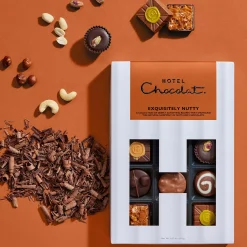 Chocolate Without Alcohol|Chocolate Boxes<Hotel Chocolat Exquisitely Nutty H-box with Congratulations Sleeve