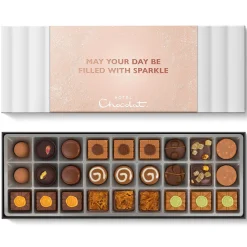 Chocolate Without Alcohol|Chocolate Boxes<Hotel Chocolat Exquisitely Nutty Sleekster with A Little Sparkle Sleeve