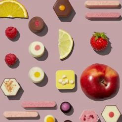 Vegetarian Chocolates|Chocolate Without Alcohol<Hotel Chocolat Exuberantly Fruity H-Box with Happy Anniversary Sleeve