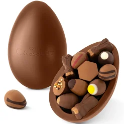Milk Chocolate|Caramel Chocolate<Hotel Chocolat Milk to Caramel Extra-Thick Easter Egg