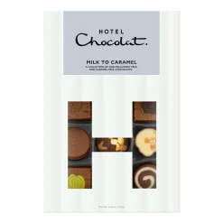 Chocolate Without Alcohol|Letterbox Gifts<Hotel Chocolat Milk to Caramel H-box With Valentines Day Sleeve