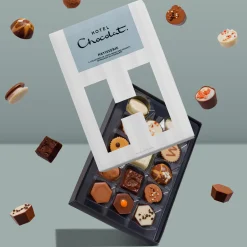 Chocolate Without Alcohol|Letterbox Gifts<Hotel Chocolat Patisserie H-box with A Little Sparkle Sleeve