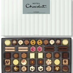 Vegetarian Chocolates|Chocolate Without Alcohol<Hotel Chocolat Patisserie Sleekster Luxe with Happy Birthday Sleeve