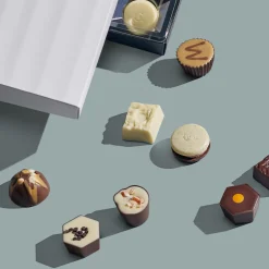 Vegetarian Chocolates|Chocolate Without Alcohol<Hotel Chocolat Patisserie Sleekster with Congratulations Sleeve
