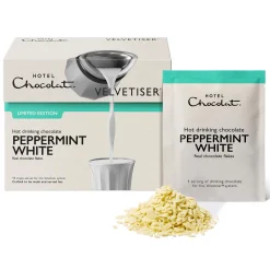 Hot Chocolate Flakes|Chocolate Flakes<Hotel Chocolat Peppermint-White Hot Chocolate Sachets – Limited Edition