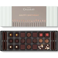 Letterbox Gifts|Chocolate Boxes<Hotel Chocolat Serious Dark Fix Sleekster with Happy Birthday Sleeve