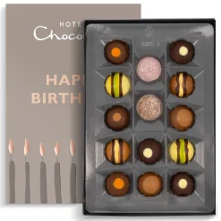 Letterbox Gifts|Chocolate Boxes<Hotel Chocolat Tipsy Truffles H-box with Happy Birthday Sleeve