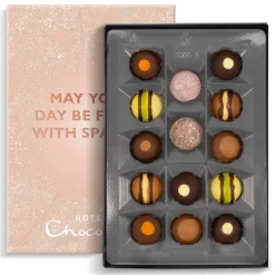 Letterbox Gifts|Chocolate Boxes<Hotel Chocolat Tipsy Truffles H-box with A Little Sparkle Sleeve
