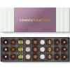 Vegetarian Chocolates|Letterbox Gifts<Hotel Chocolat Tipsy Truffles Sleekster with Congratulations Sleeve