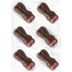 Raspberry Chocolate|Chocolate Selectors<Hotel Chocolat Unbelievably Vegan Raspberry Bunny Selector